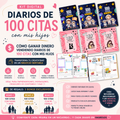 Diario 100 citas con mis hijos + 3 Bonos de regalo 🎁