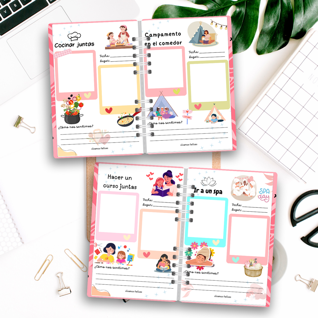 Diario 100 citas con mi hija - mamá