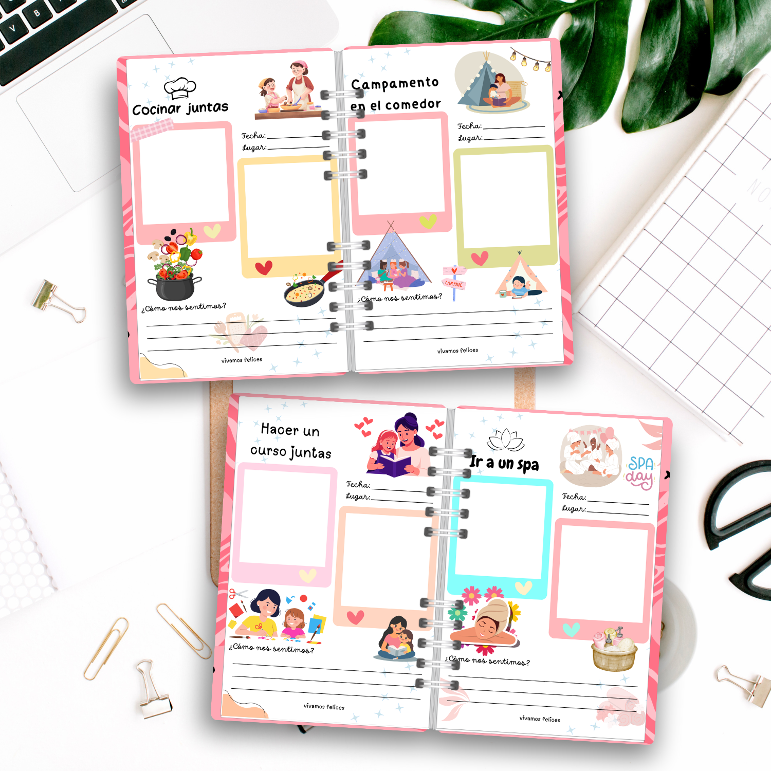 Diario 100 citas con mi hija - mamá